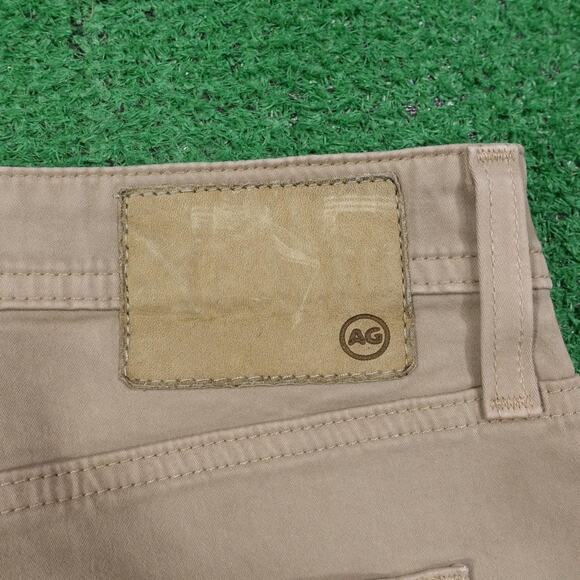 AG Adriano Goldschmied Pants Mens 38x34 Beige The Protege Straight Leg Chino - Picture 7 of 12